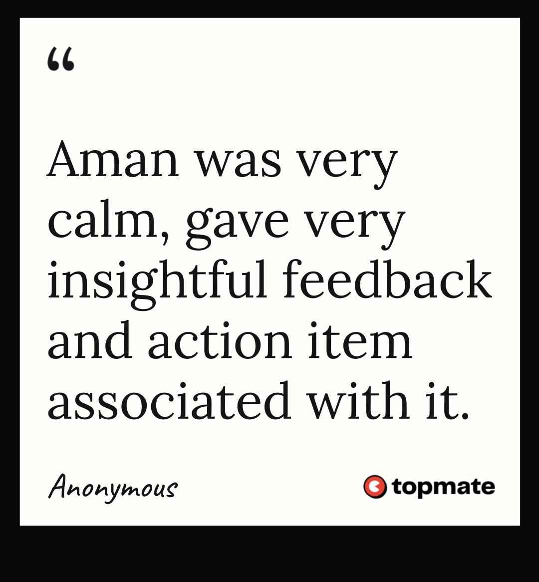 Testimonial